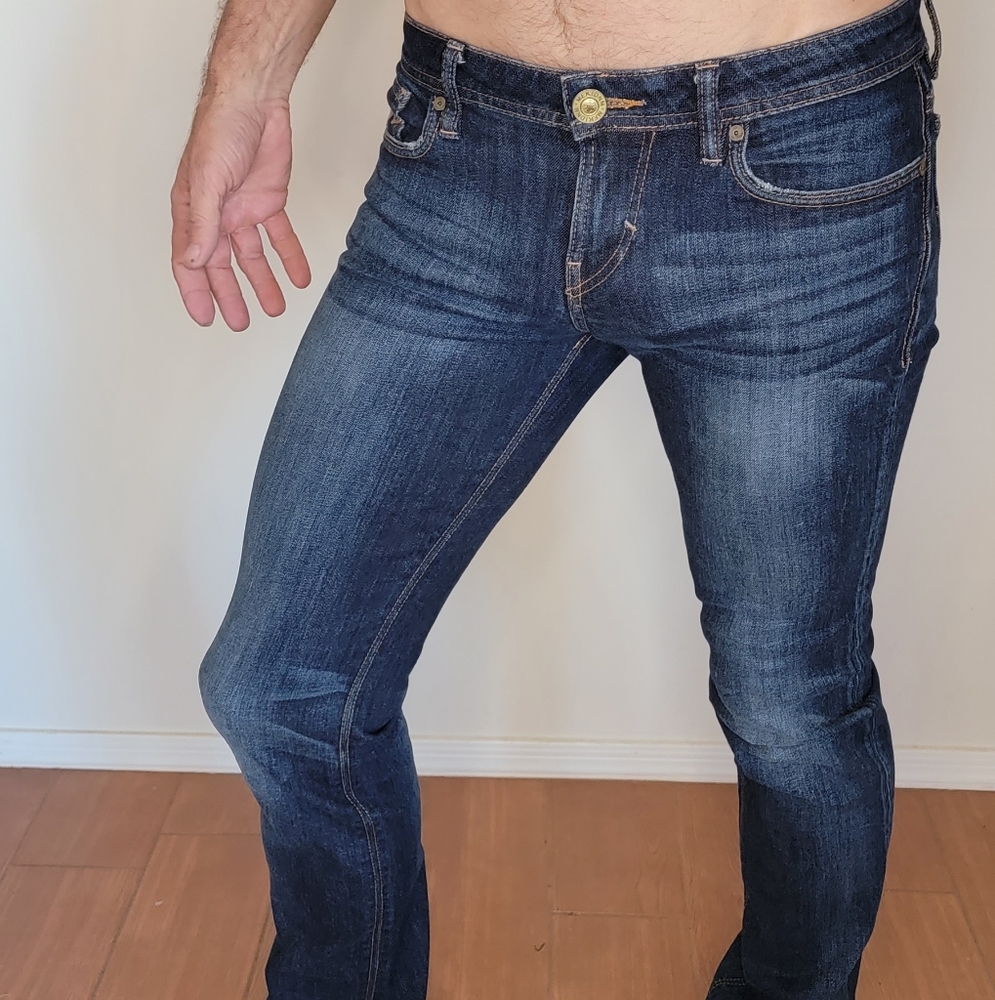 Skinny stretch denim 5 pocket jeans